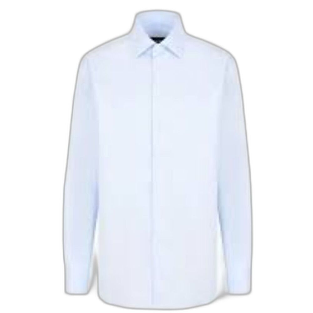 x3 Tommy Hilfiger Supima Cotton Slim Fit Stretch Blue Button Down Shirts XL